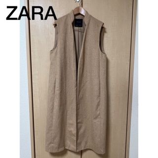 ザラ(ZARA)のZARA ウールブレンド ロングジレ ベスト(ベスト/ジレ)