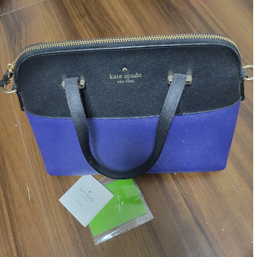 kate spade new york(ケイトスペードニューヨーク)のkate spade  ハンドバッグ ネイビー レディースのバッグ(ハンドバッグ)の商品写真