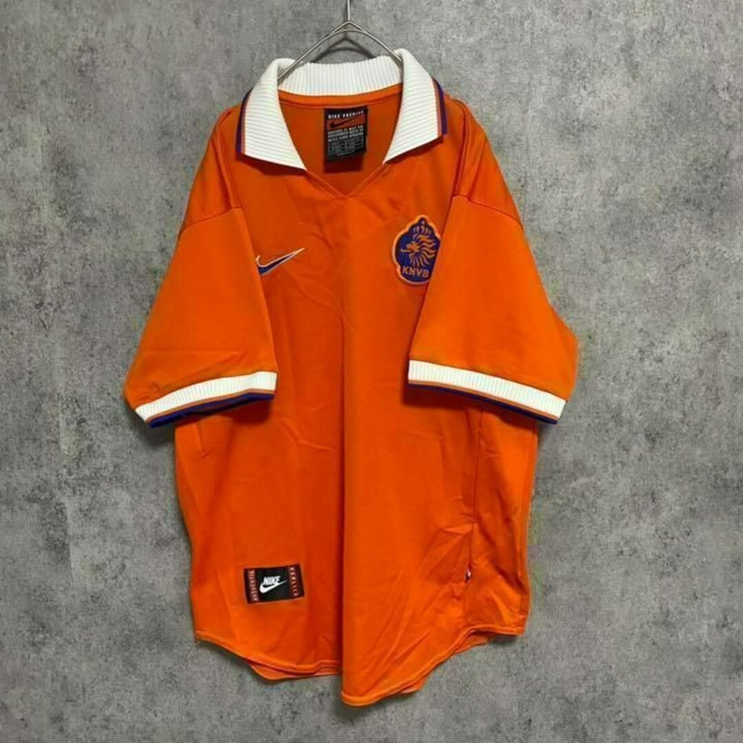 NIKE KNVB ロゴ刺繍 サッカー オランダ代表 Jersey ユニフォーム