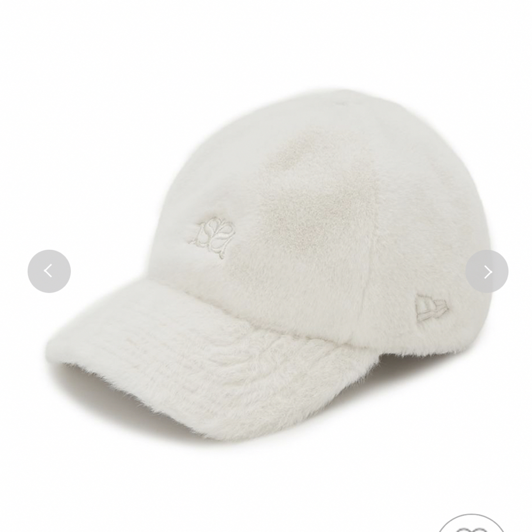 SNIDEL(スナイデル)の完売品✨【SNIDEL/NEW ERA】コラボファーキャップ レディースの帽子(キャップ)の商品写真