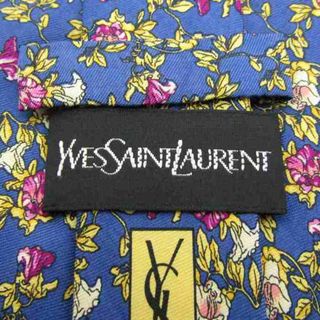 Saint Laurent - イヴ・サンローラン ブランド ネクタイ 花柄 ...