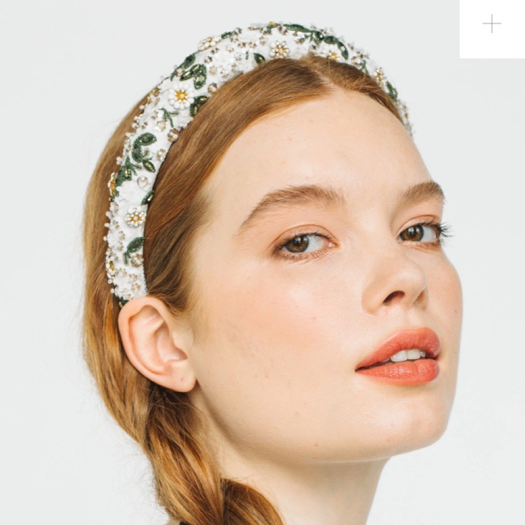 Vera Wang(ヴェラウォン)のJennifer behr Elowen headband ハンドメイドのウェディング(ヘッドドレス/ドレス)の商品写真