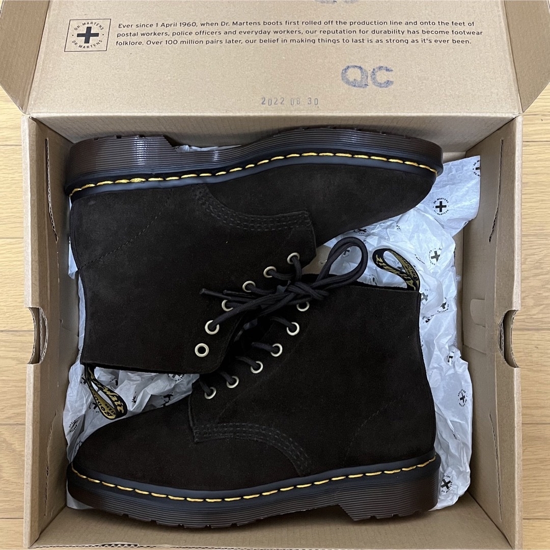 Dr.Martens(ドクターマーチン)の希少新品 ドクターマーチン UK4 23.5 101 UB スエード 1460 レディースの靴/シューズ(ブーツ)の商品写真