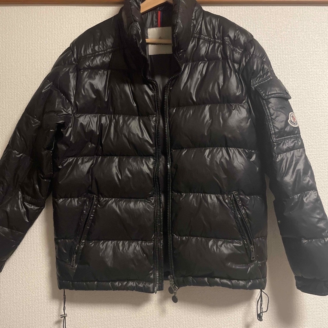 速くおよび自由な 売り切り❤MONCLER❤ブラックブルゾン❤サイズ１