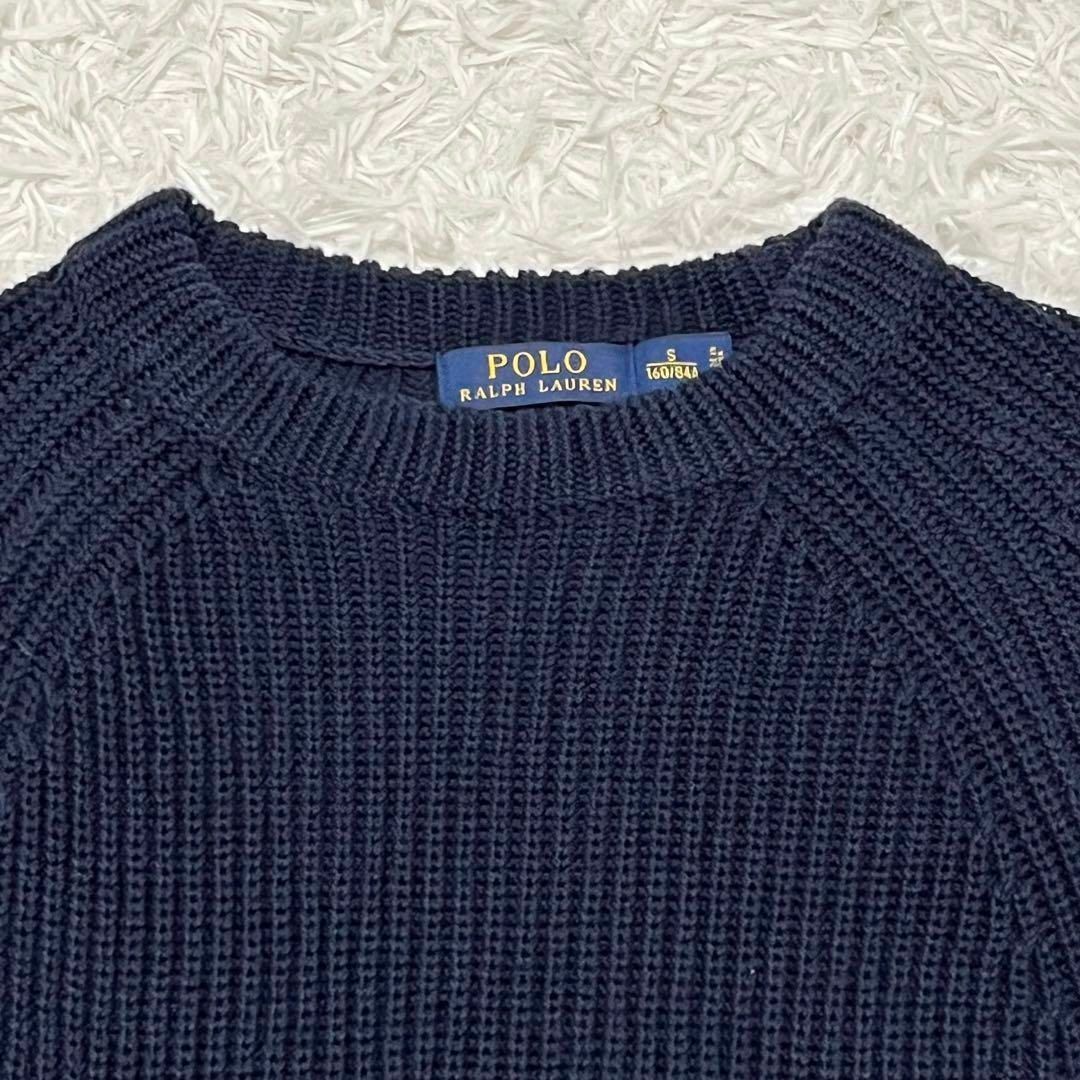 POLO RALPH LAUREN(ポロラルフローレン)のラルフローレン　ポロ　ざっくり　ニット　セーター　コットン レディースのトップス(ニット/セーター)の商品写真