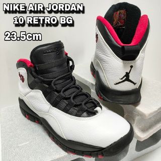 ジョーダン(Jordan Brand（NIKE）)の23.5cm【NIKE AIR JORDAN 10 RETRO BG】ジョーダン(スニーカー)