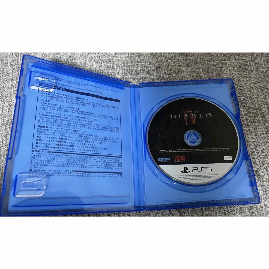 DIABLO4  PS5 エンタメ/ホビーのゲームソフト/ゲーム機本体(家庭用ゲームソフト)の商品写真
