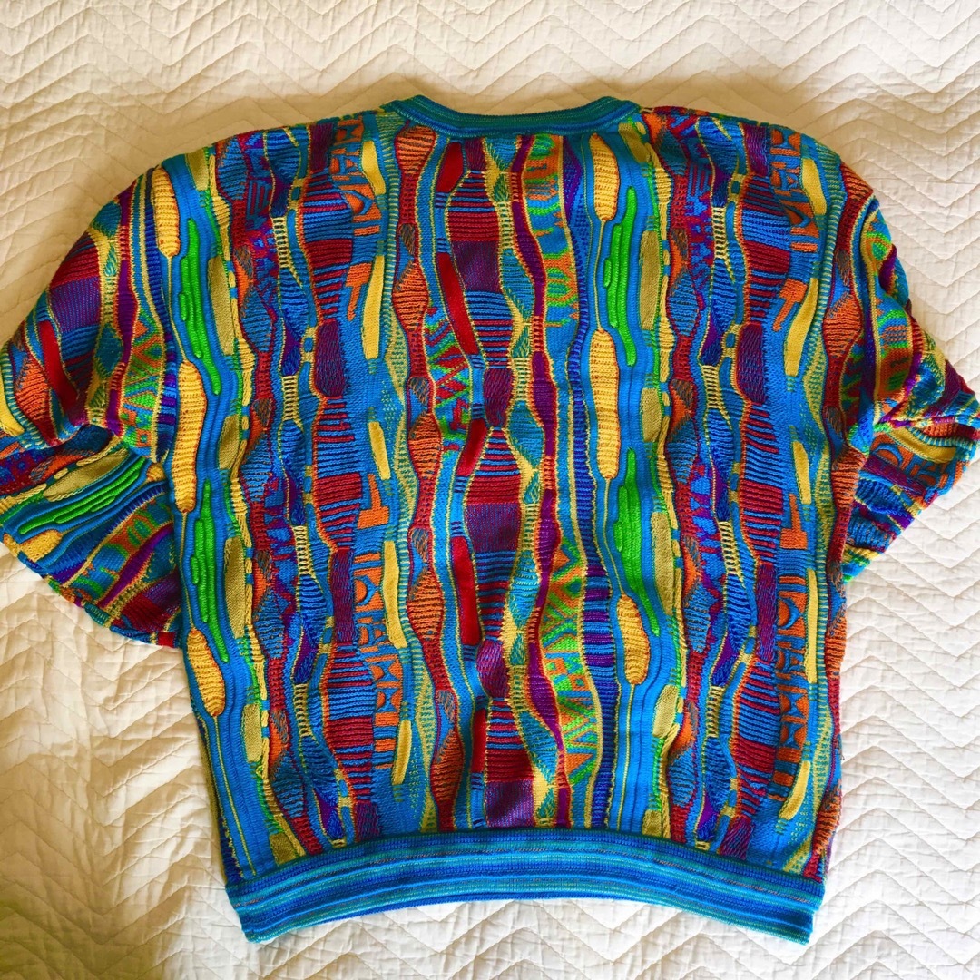 COOGI(クージー)の90'sヴィンテージエマルー3Dニット メンズのトップス(ニット/セーター)の商品写真