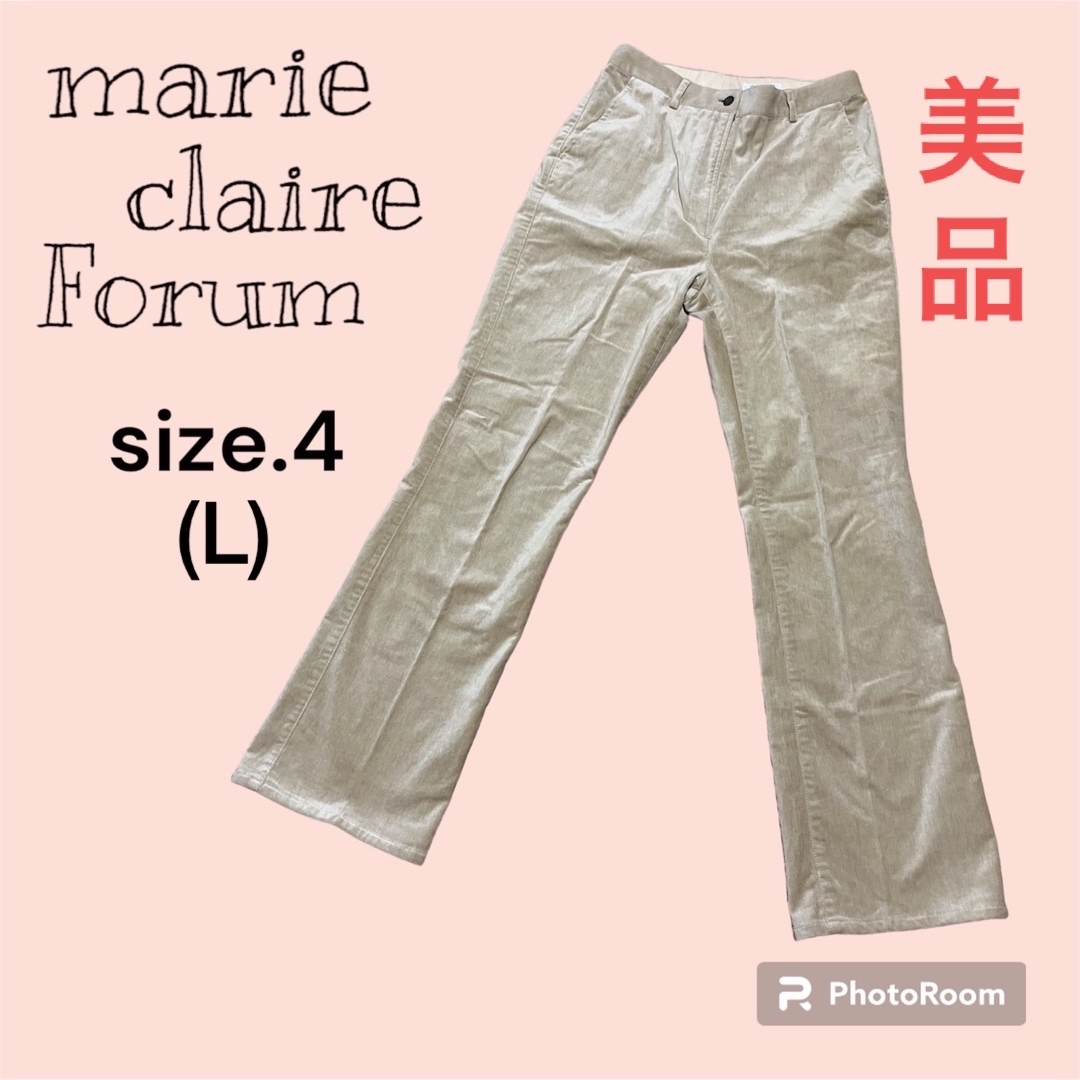 Marie Claire(マリクレール)のmarie claire Forum/マリクレールフォーラム☻コール天パンツ レディースのパンツ(カジュアルパンツ)の商品写真