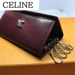 美品！CELINE トリオンフ キーケース 5293