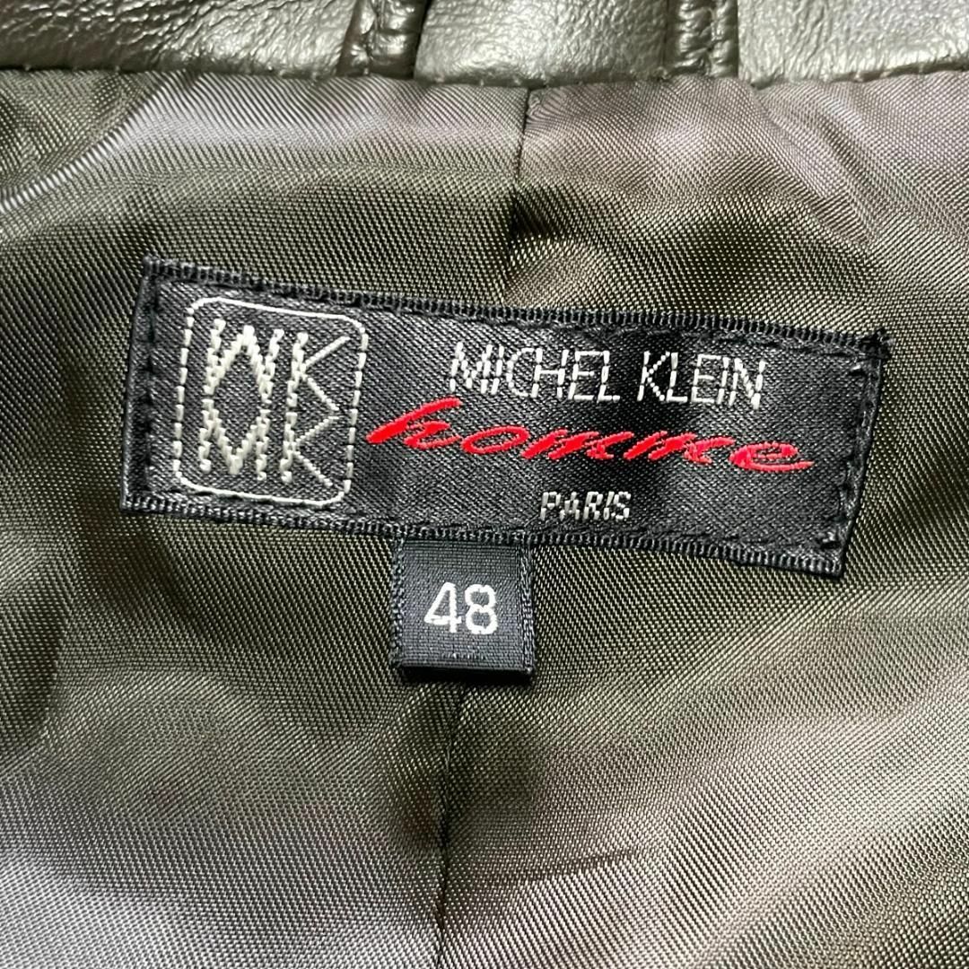 MICHEL KLEIN ミッシェルクラン レザージャケット 48