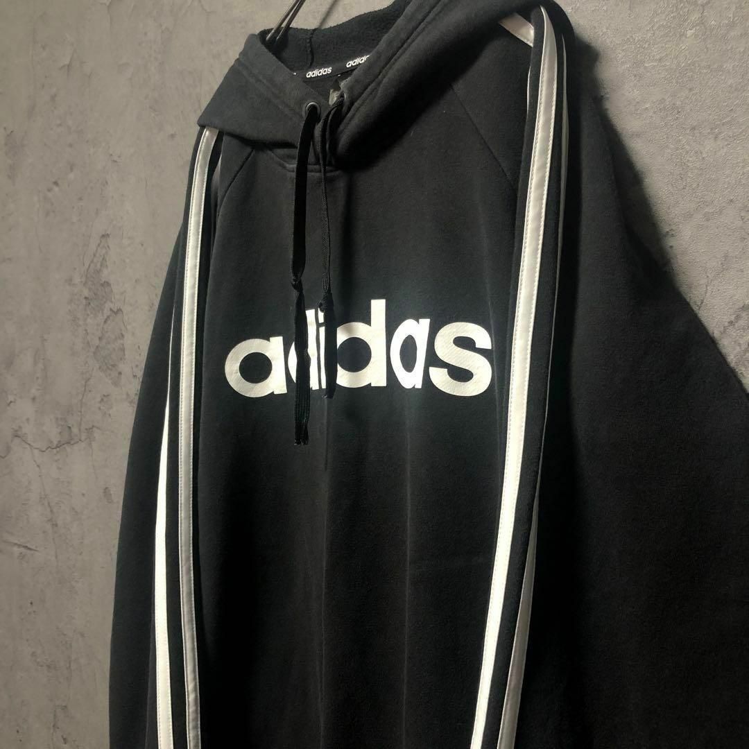 【アディダス】スリーライン プルオーバー パーカー US adidas 2