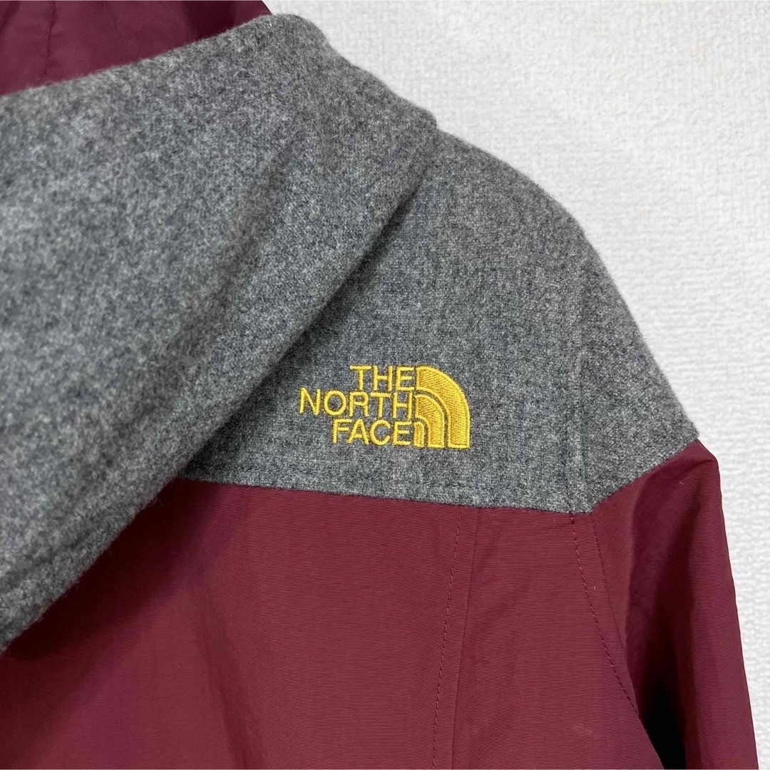 THE NORTH FACE(ザノースフェイス)の美品人気 ノースフェイス マウンテンコート レディースL ロゴ刺繍 レディースのジャケット/アウター(ロングコート)の商品写真