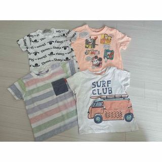 ザラキッズ(ZARA KIDS)のTシャツ 4枚セット　まとめ売り　ZARA H&M(Ｔシャツ)