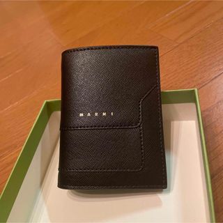 Marni - マルニ MARNI 財布 二つ折り ミニ財布 サフィアーノレザー ...