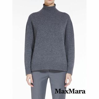 エスマックスマーラ('S Max Mara)のマックスマーラ ハイネック カシミヤニット グレー(ニット/セーター)