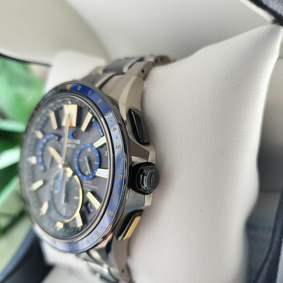 【美品】 カシオ  オシアナス OCW-G1200D-1AJF  メンズ腕時計