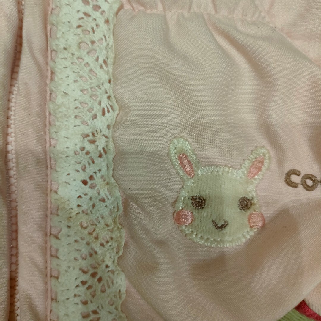 coeur a coeur(クーラクール)のクーラクール　リバーシブルベスト　90 キッズ/ベビー/マタニティのキッズ服女の子用(90cm~)(ジャケット/上着)の商品写真