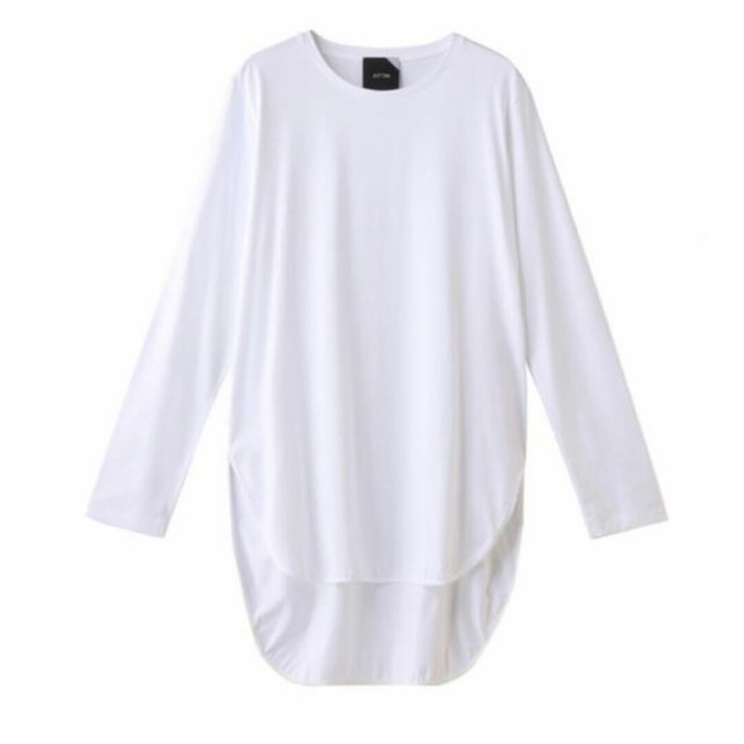 新品】☆ATON☆エイトン☆ラウンドヘムTシャツ☆長袖☆カットソー