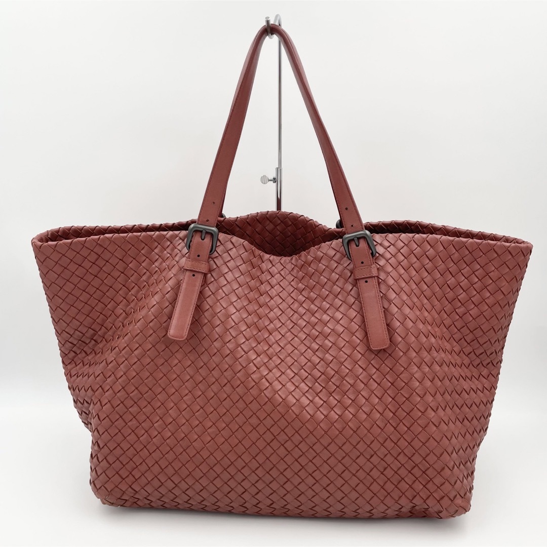 BOTTEGA VENETA カバ イントレチャート トートバッグ 1