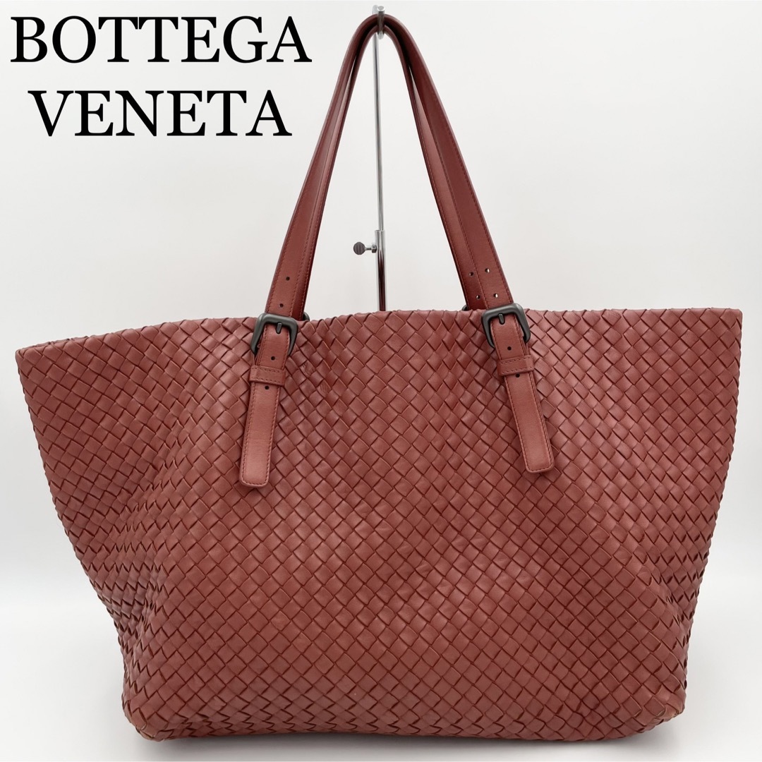 BOTTEGA VENETA カバ イントレチャート トートバッグ