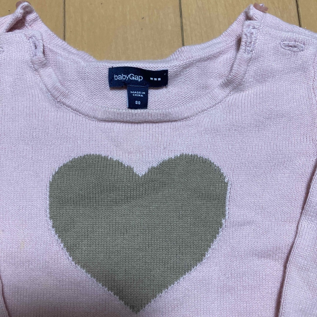 babyGAP(ベビーギャップ)の80センチ3枚セット キッズ/ベビー/マタニティのベビー服(~85cm)(その他)の商品写真