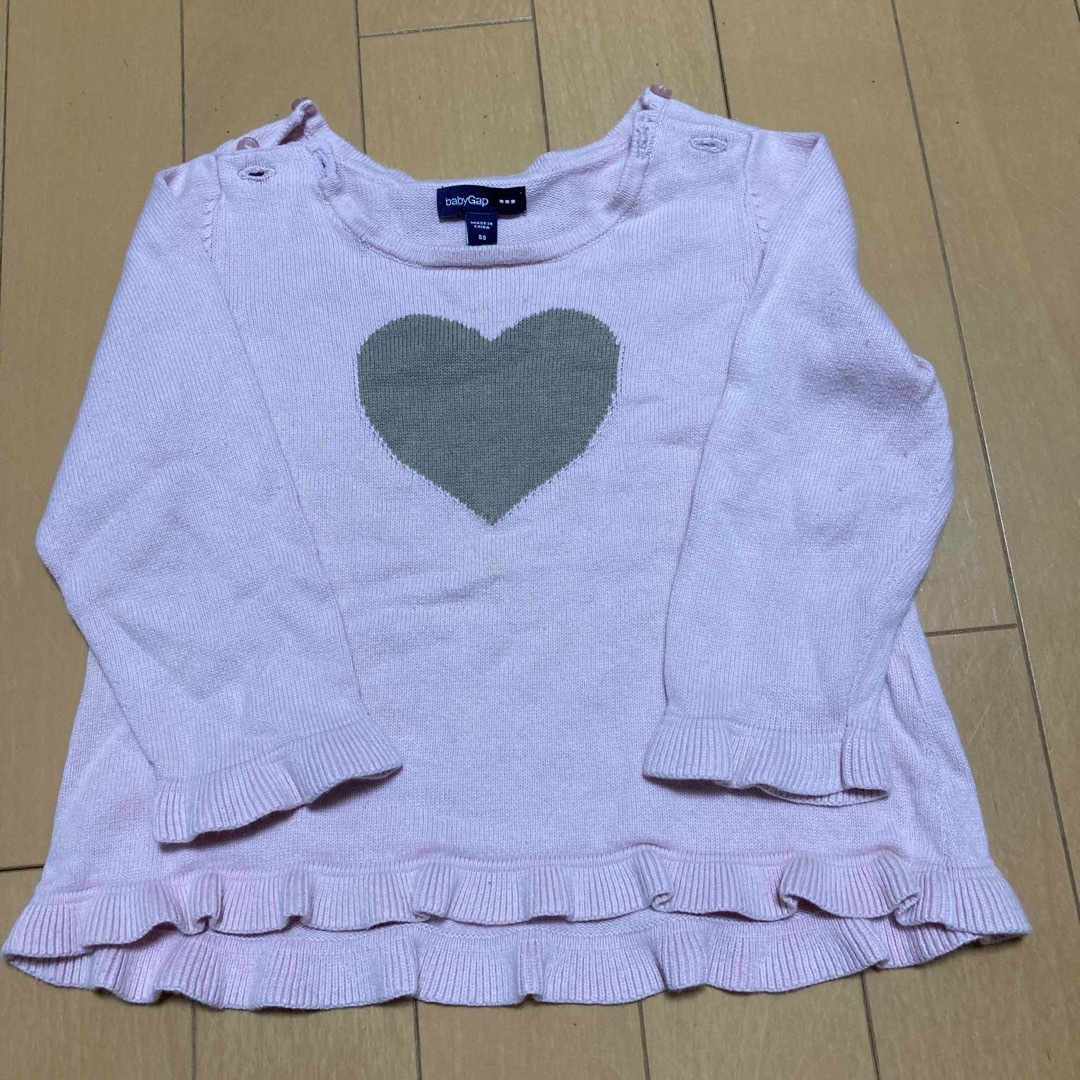 babyGAP(ベビーギャップ)の80センチ3枚セット キッズ/ベビー/マタニティのベビー服(~85cm)(その他)の商品写真