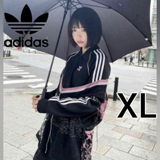 adidas ジャージ　トラックジャケット　あのちゃん着用