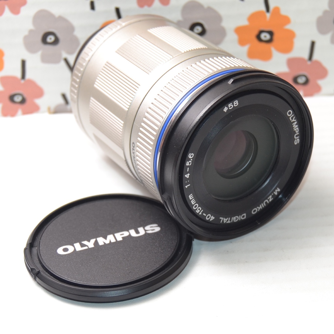 新品未使用❤OLYMPUS オリンパス40-150mm 望遠ズームレンズ❤