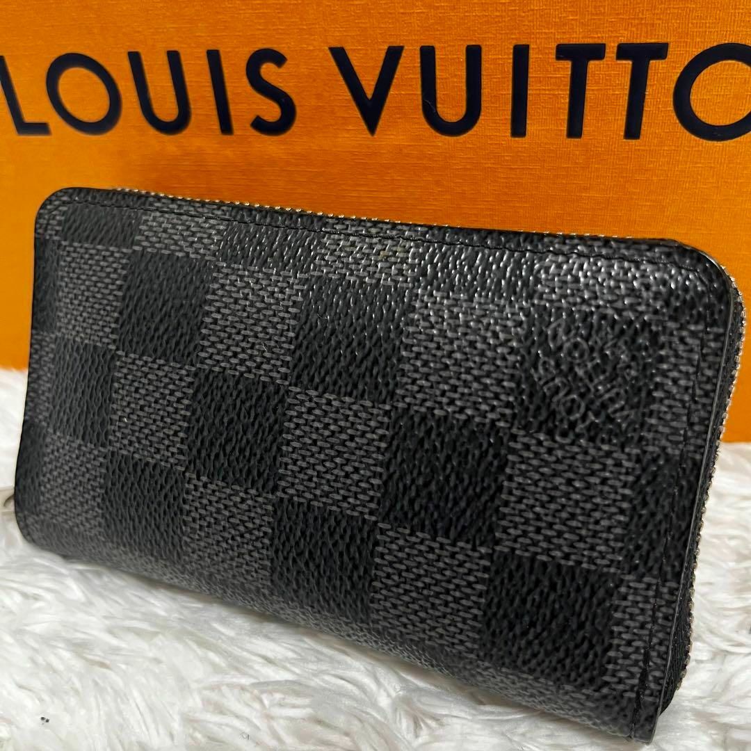 LOUIS VUITTON - 美品✨ルイヴィトン ダミエグラフィット ジッピー