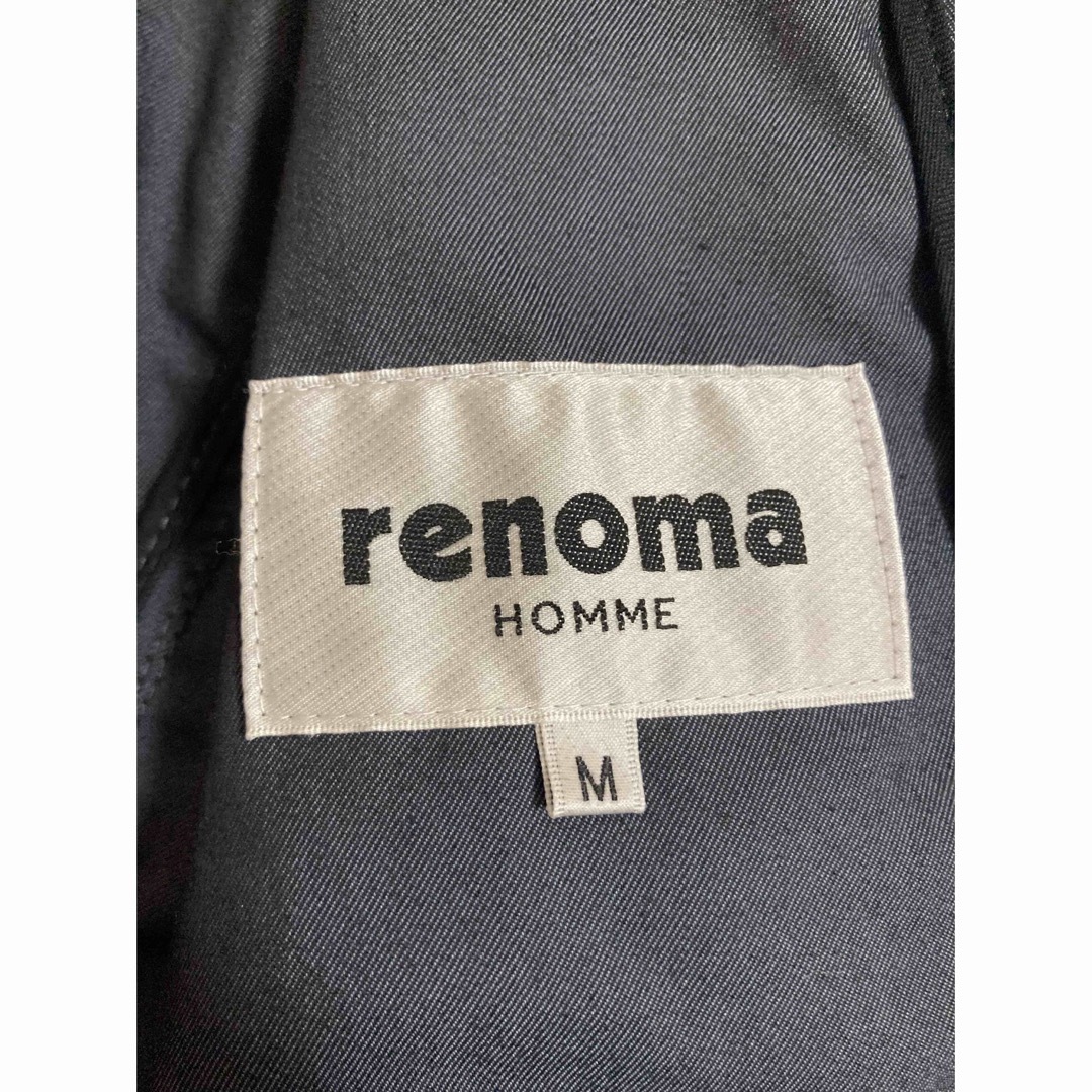 RENOMA(レノマ)のrenoma HOMME レノマオム　ミリタリーブルゾン　ネイビー メンズのジャケット/アウター(ミリタリージャケット)の商品写真