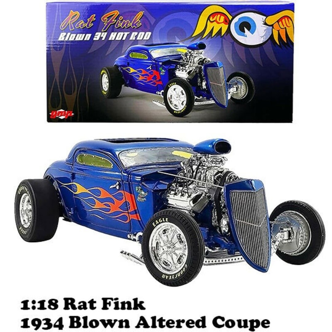 Fink 1934 Blown Altered Coupe ラットフィンク