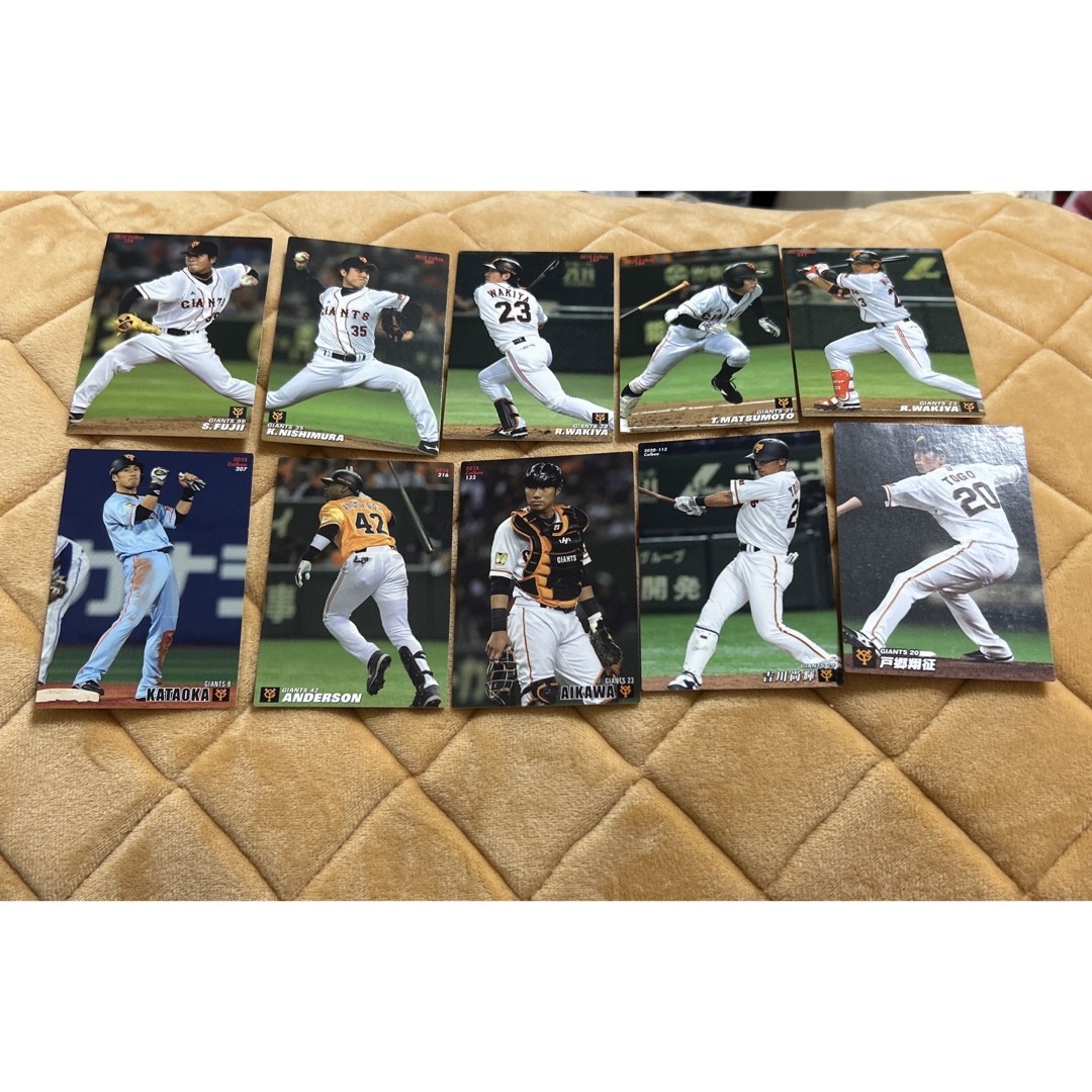 プロ野球チップスカード　巨人 エンタメ/ホビーのタレントグッズ(スポーツ選手)の商品写真