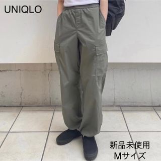 【ユニクロ】UNIQLO カーゴパンツ(L)グレー/裏起毛/暖かい/アウトドア