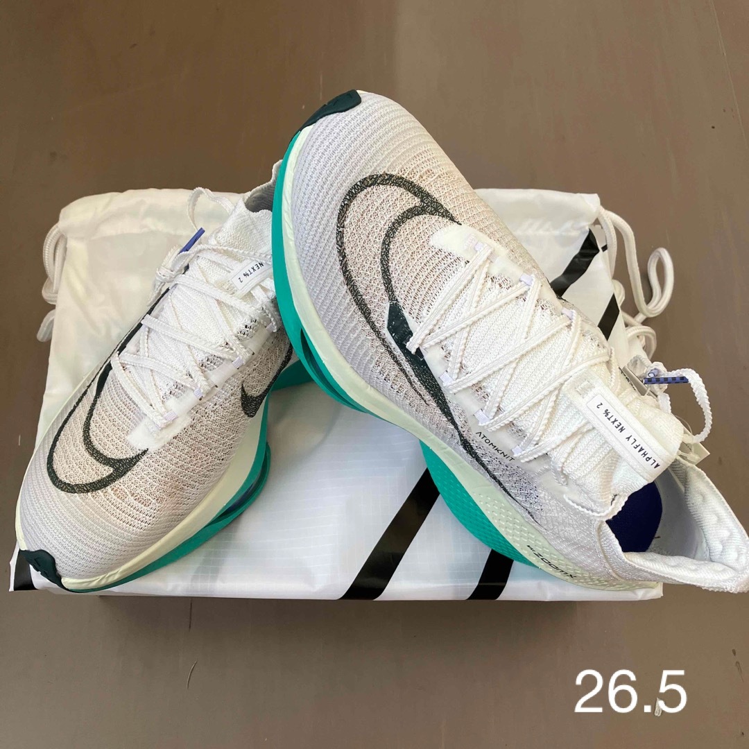 NIKE - ズームアルファフライ ネクスト% ☆26.5cm☆DN3559-100の