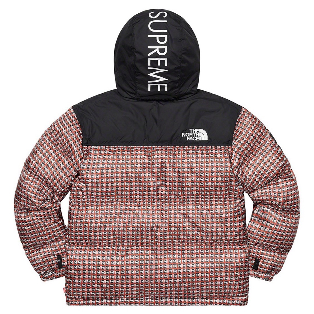 サイズ M Studded Nuptse Jacket 21SS レッド