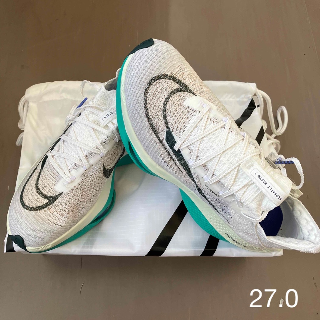 NIKE(ナイキ)のズームアルファフライ ネクスト% ★27.0cm★DN3559-100 メンズの靴/シューズ(スニーカー)の商品写真