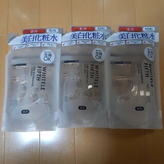 ホワイトルフィフス 美白化粧水 つめかえ用  3個セット(化粧水/ローション)