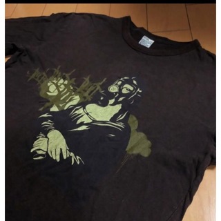 グラニフ(Design Tshirts Store graniph)のグラニフモナリザブラウンコットンカットソー(Tシャツ/カットソー(七分/長袖))