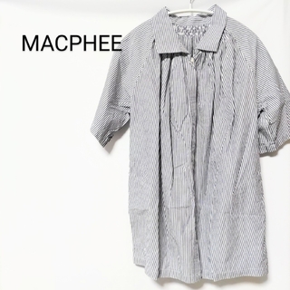 マカフィー(MACPHEE)の【MACPHEE】トップス　カットソー　チュニック(チュニック)