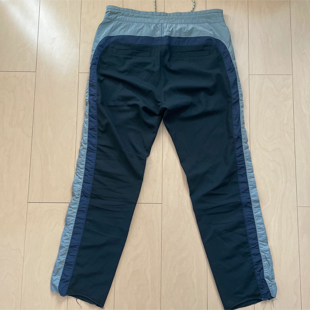 diesel black gold ナイロン スラックス ジャージ ラインパンツ