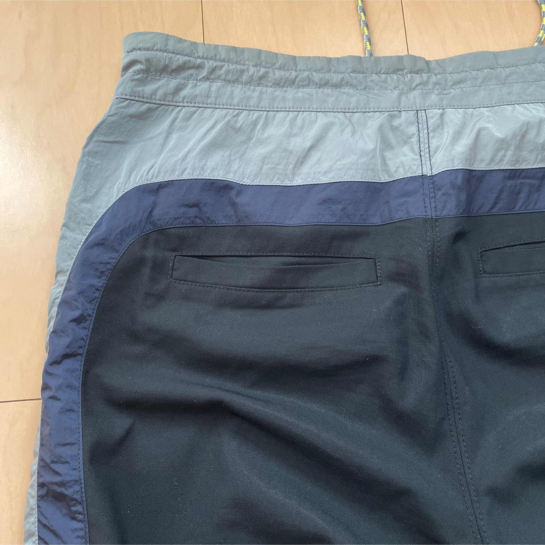 diesel black gold ナイロン スラックス ジャージ ラインパンツ