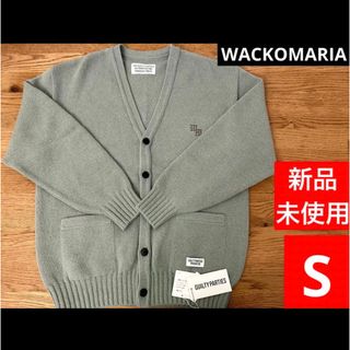 ワコマリア(WACKO MARIA)のWACKOMARIA CLASSIC CARDIGAN MINT サイズS(カーディガン)