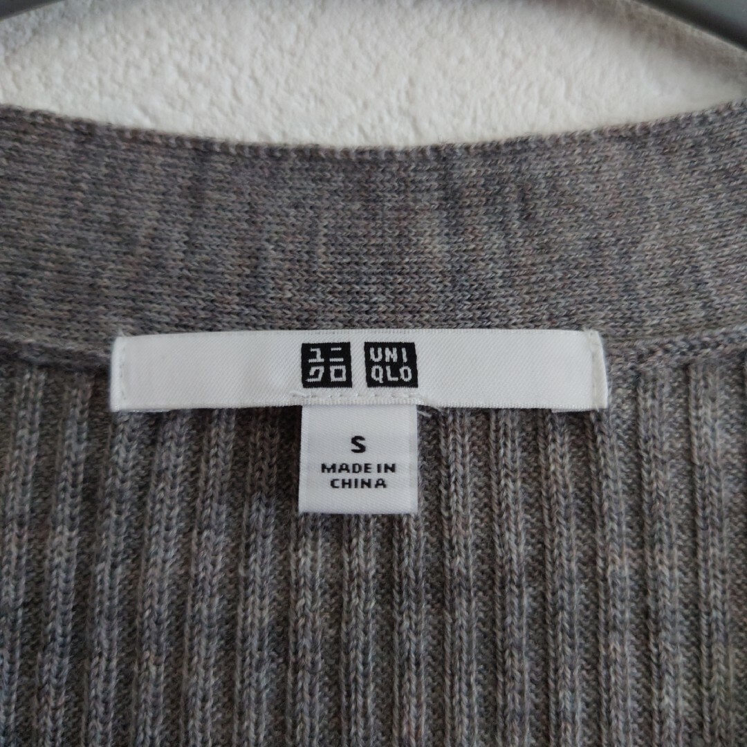 UNIQLO(ユニクロ)のUNIQLO ロングカーディガン ロングニットカーディガン S レディースのトップス(カーディガン)の商品写真