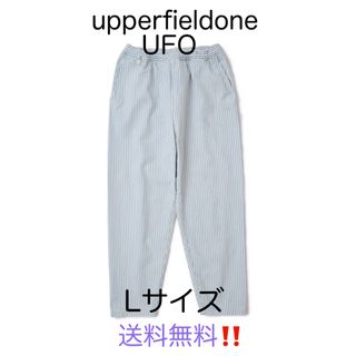 ワンエルディーケーセレクト(1LDK SELECT)のupperfieldone UFO ヒッコリーストライプイージーパンツ　Lサイズ(その他)