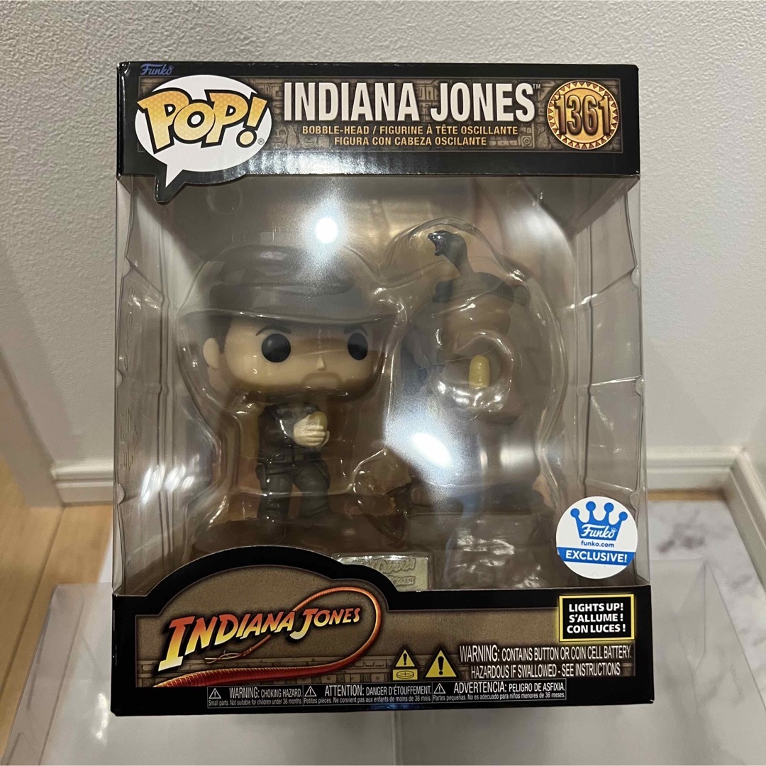 FUNKO POP!  インディ・ジョーンズ　サンカラストーン　ライトアップ