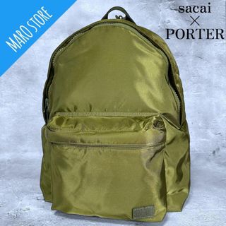 サカイ(sacai)の【超美品】sacai × PORTERメッセンジャー ショルダーバックパック(バッグパック/リュック)