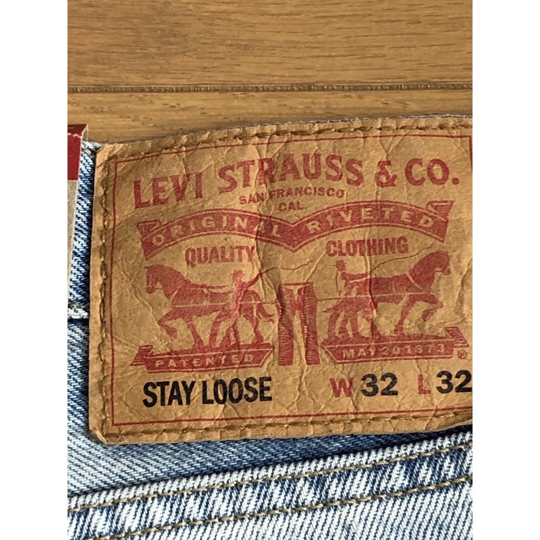 カラーライトインディゴLevi's STAY LOOSE DENIM WAS A FOLKSTAR