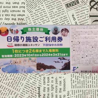 藤田観光の株主優待券5枚(その他)