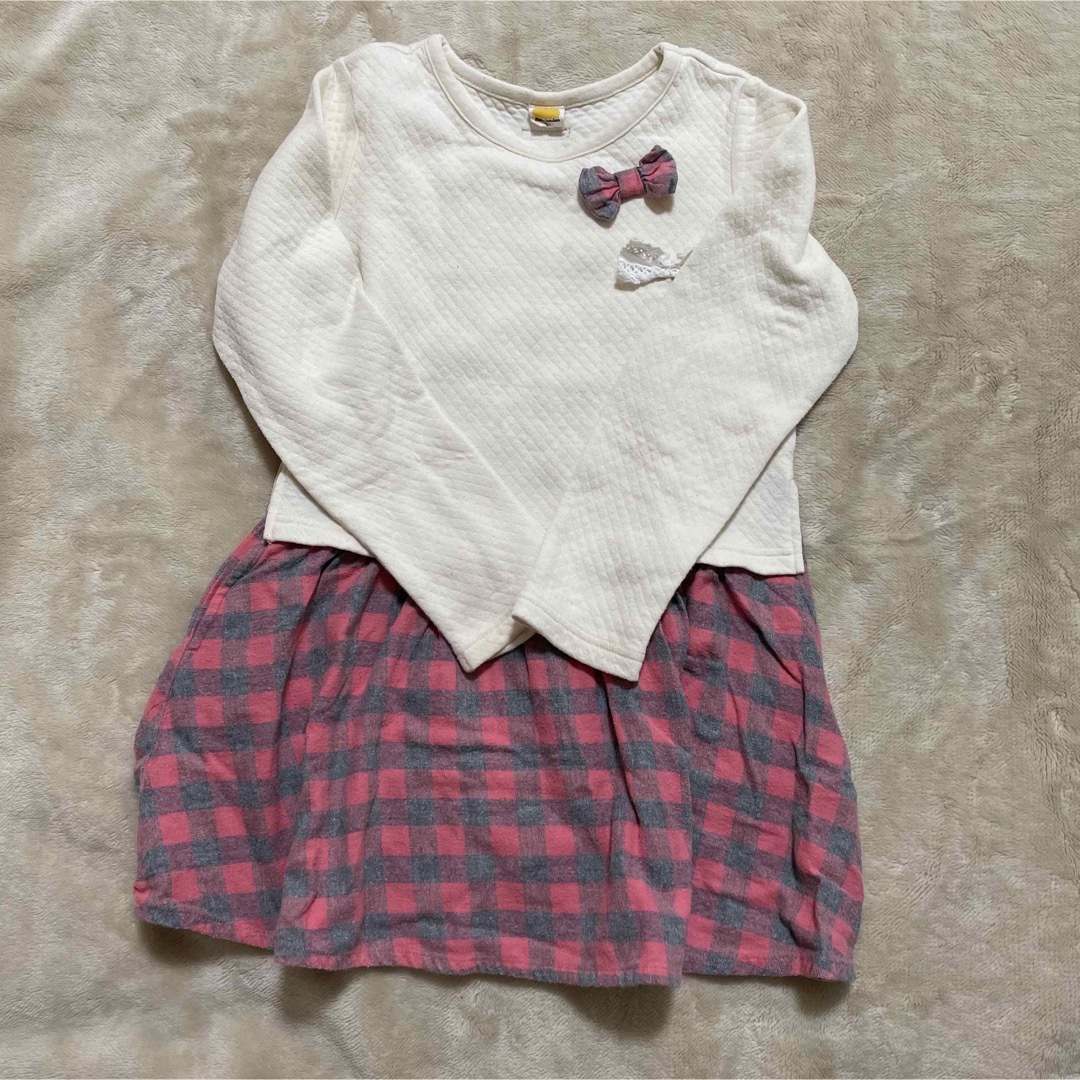 年内のみの販売　まとめ売り　秋冬物　女の子　9点　120〜130 キッズ/ベビー/マタニティのキッズ服女の子用(90cm~)(その他)の商品写真